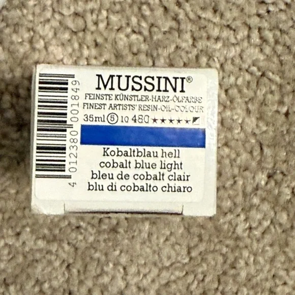 Mussini Schmincke Light Cobalt Blue Oil Color Paint 35ml Series 5 Professional
| - Picture 3 of 6